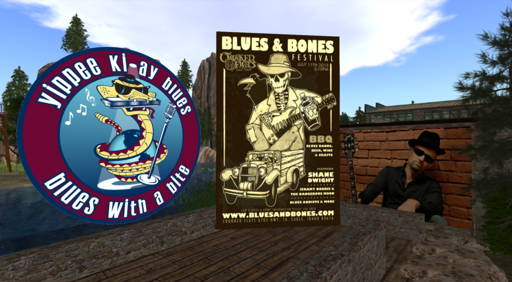 Shane Dwight Headliner for Blues and Bones Festival in Eagle, Idaho on July 11, 2015